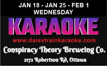 Karaoke at Conspiracy Theory Brewing