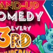 stand up comedy at conspiracy theory, 3rd thursday of every month