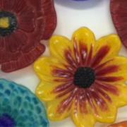 handmade glass flowers