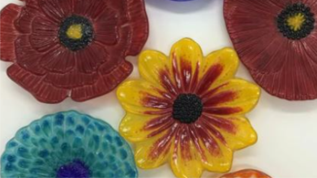 Sold Out! Fused Glass Flower Workshop