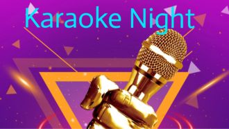 poster karaoke night