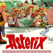 poster for movie Asterix, an animated film set in Roman times