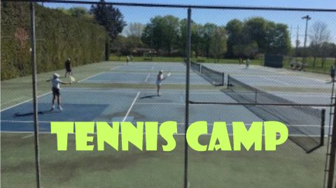tennis court background, headline tennis camp