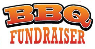 Bbq fundraiser logo on a white background.