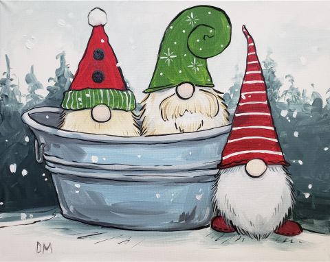 All Ages Paint Nite: Festive Gnomes